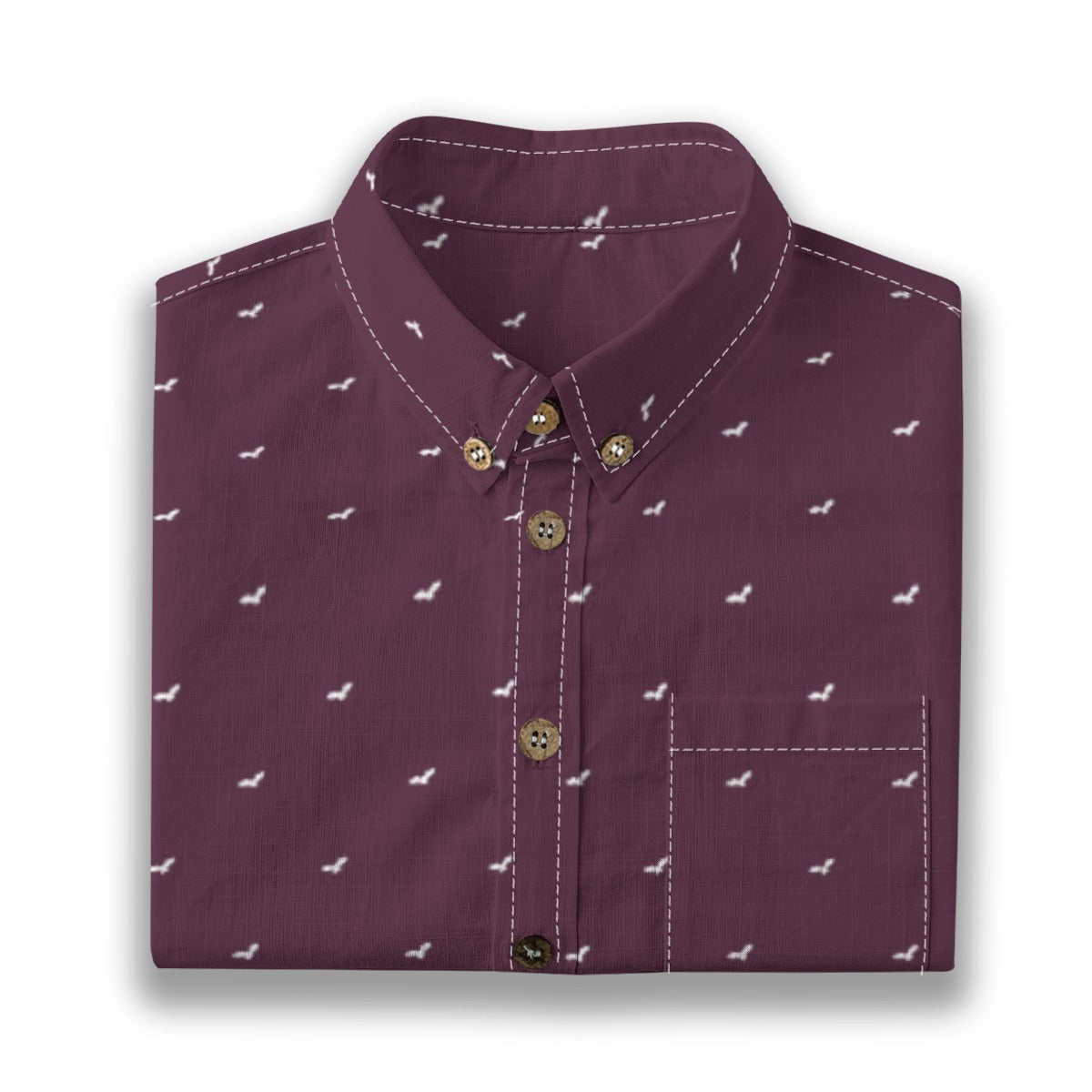 Kids' Cotton Button-Up Shirt