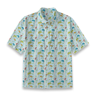 Kids' Cotton Button-Up Shirt