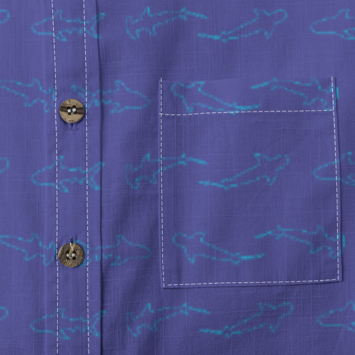 Kids' Cotton Button-Up Shirt