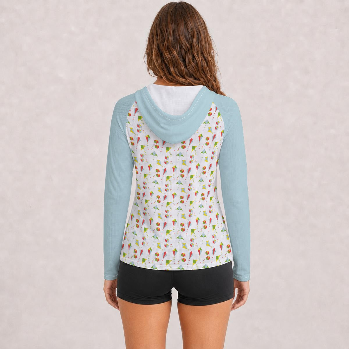Women's hooded sun shirt