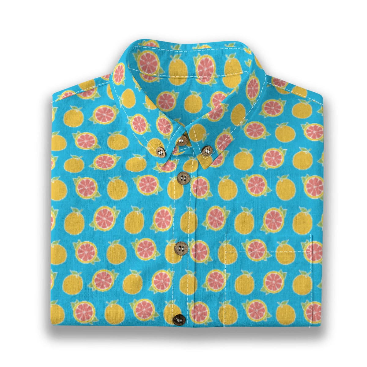 Kids' Cotton Button-Up Shirt