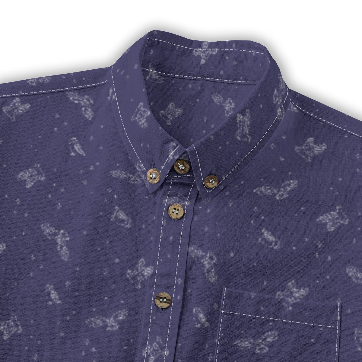 Kids' Cotton Button-Up Shirt