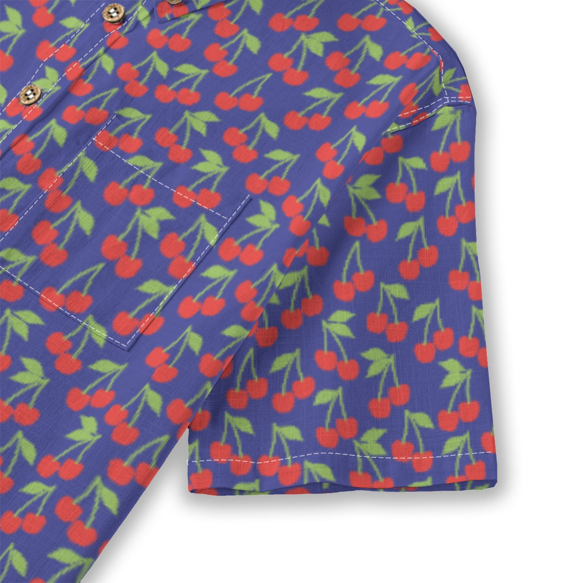 Kids' Cotton Button-Up Shirt