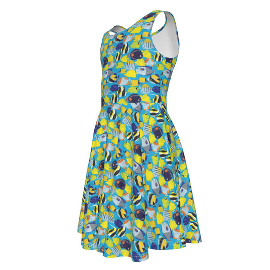 Kids' Sleeveless Twirl Dress