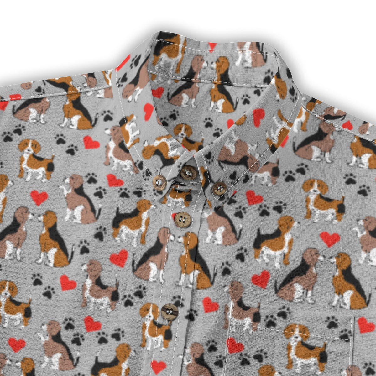 Kids' Cotton Button-Up Shirt