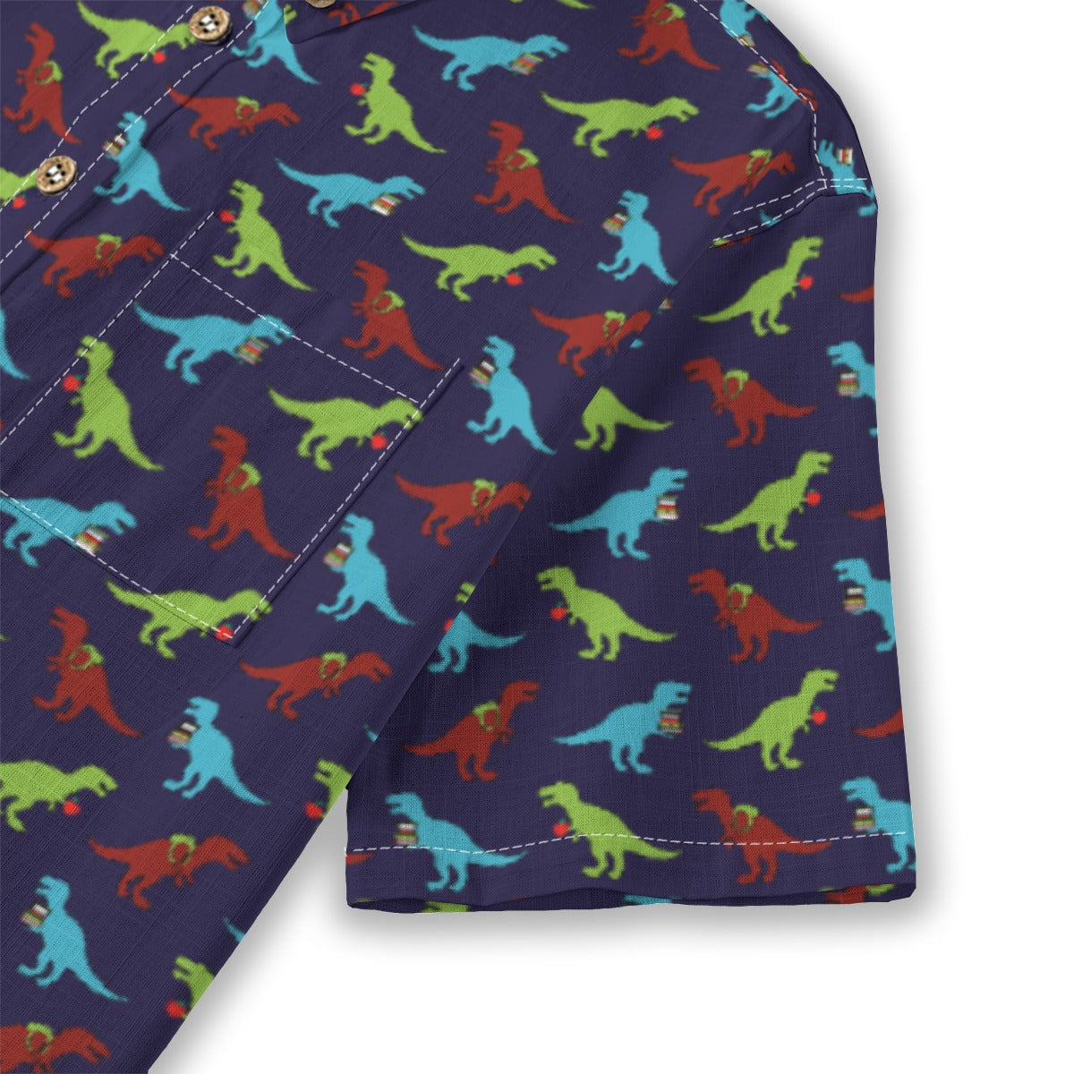 Kids' Cotton Button-Up Shirt