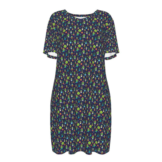 Women's Cotton T-Shirt Dress