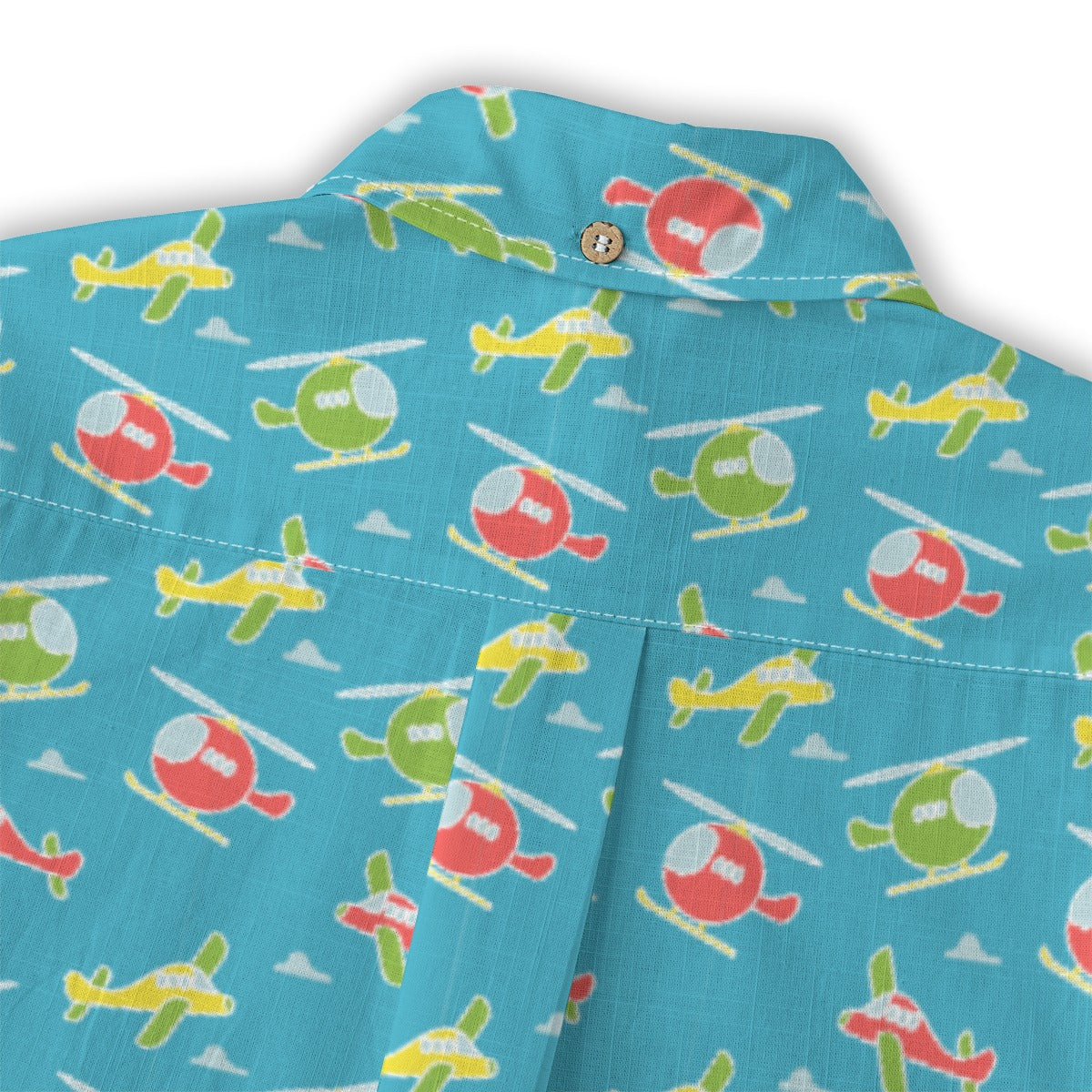 Kids' Cotton Button-Up Shirt