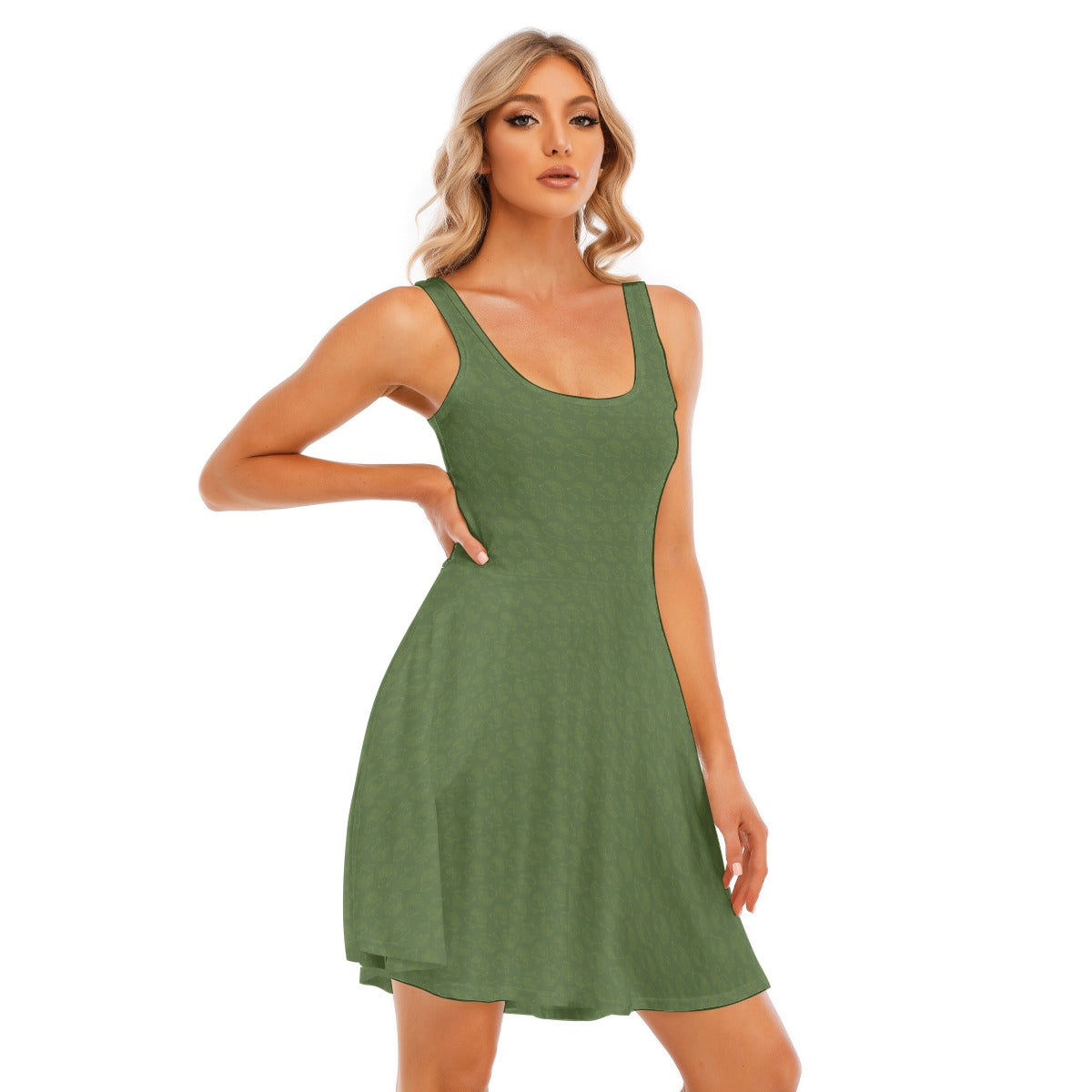 Women's Sleeveless Twirl Dress