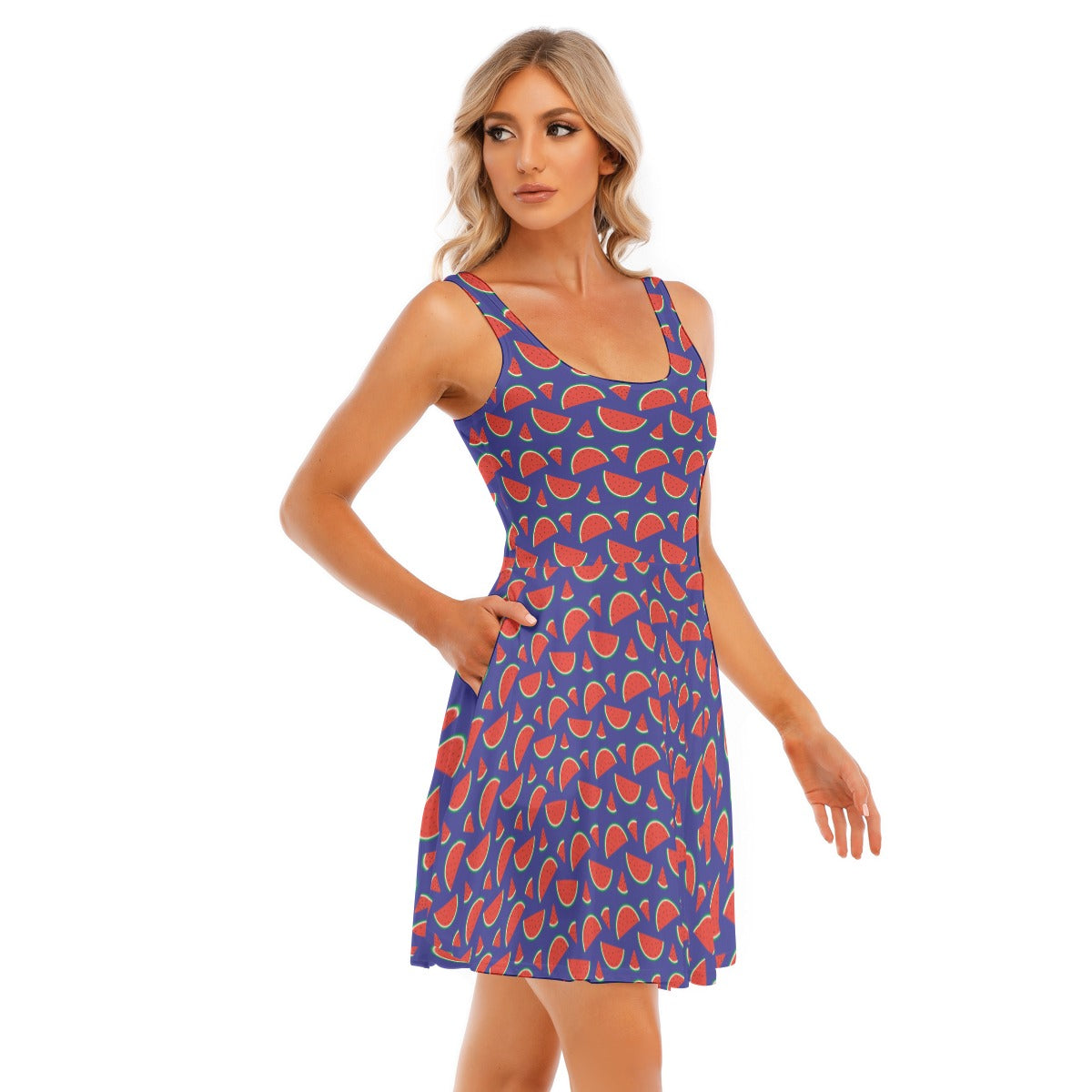 Women's Sleeveless Twirl Dress