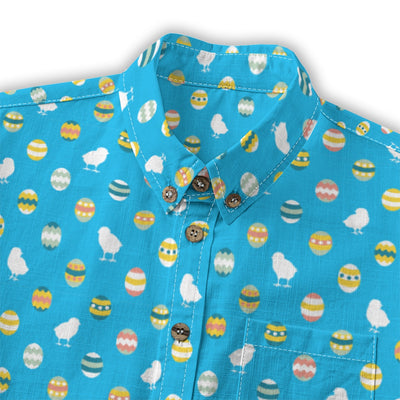 Kids' Cotton Button-Up Shirt