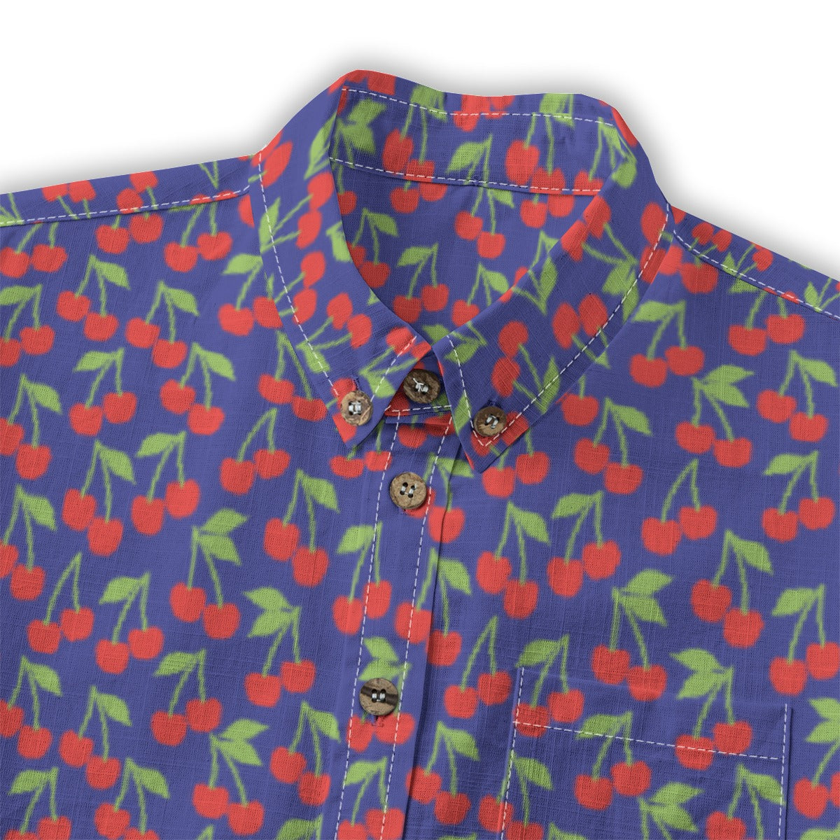 Kids' Cotton Button-Up Shirt
