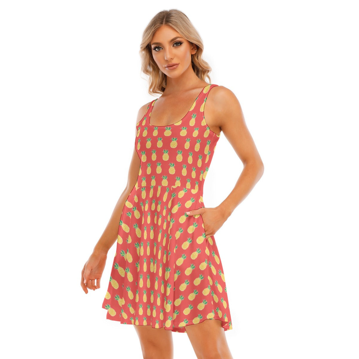 Women's Sleeveless Twirl Dress