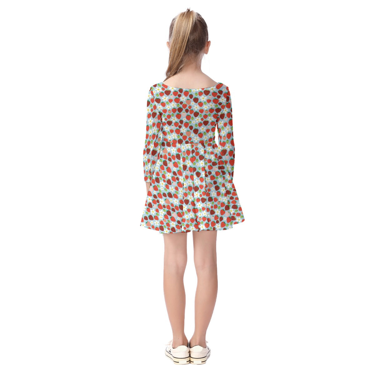 Kids' Long-Sleeve Twirl Dress