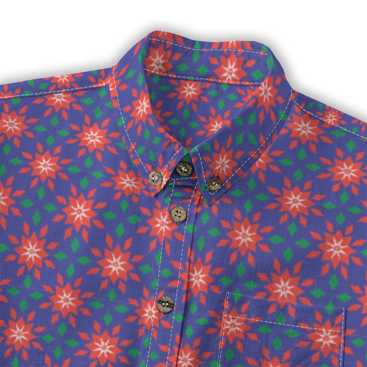 Kids' Cotton Button-Up Shirt