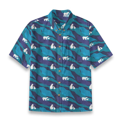 Kids' Cotton Button-Up Shirt