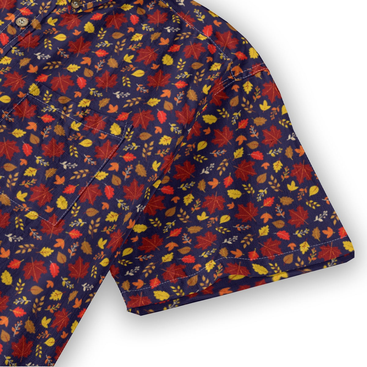 Men's Cotton Button-Up Shirt