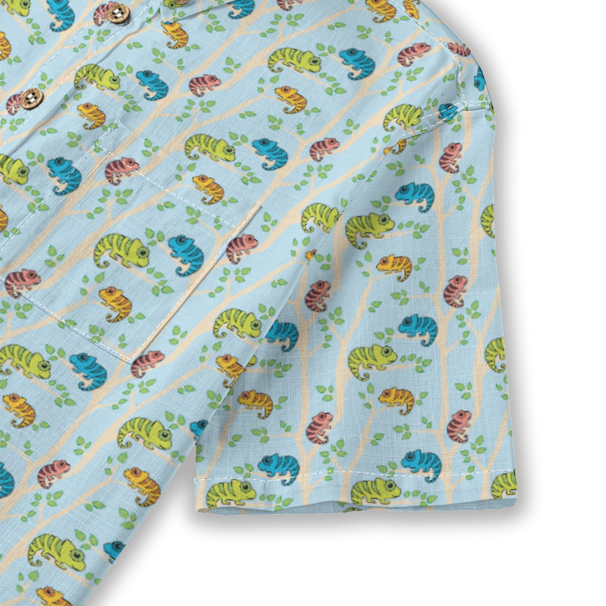 Kids' Cotton Button-Up Shirt