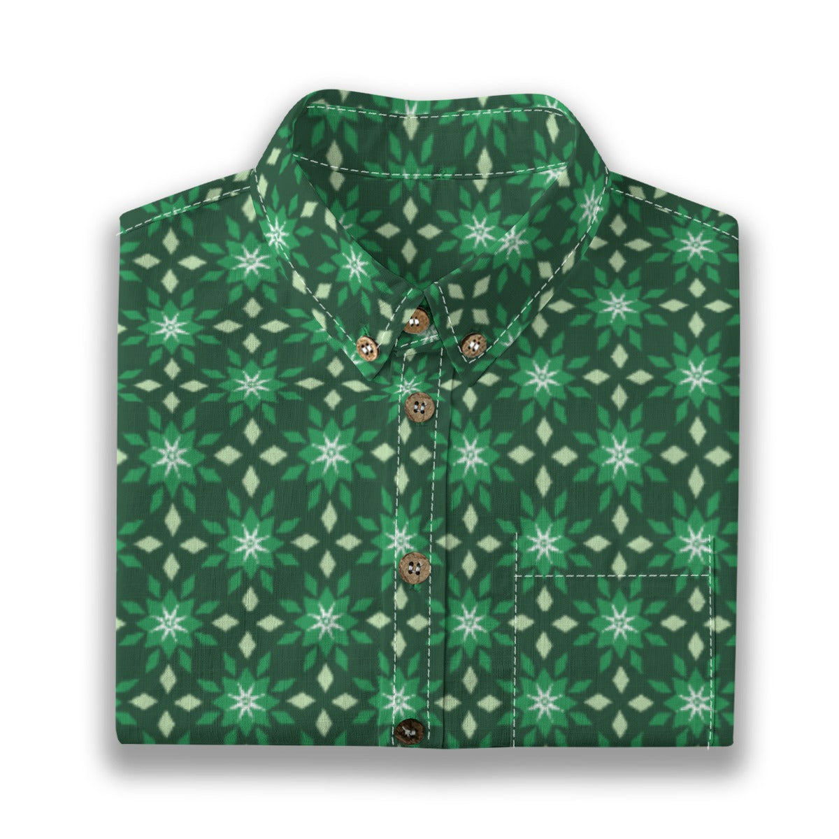 Kids' Cotton Button-Up Shirt