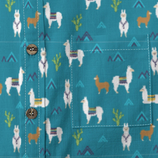 Kids' Cotton Button-Up Shirt