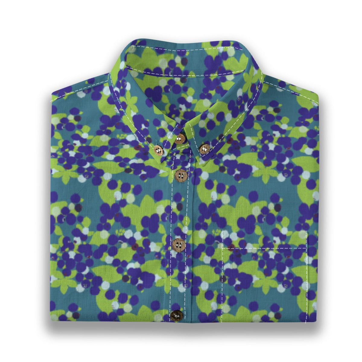 Kids' Cotton Button-Up Shirt