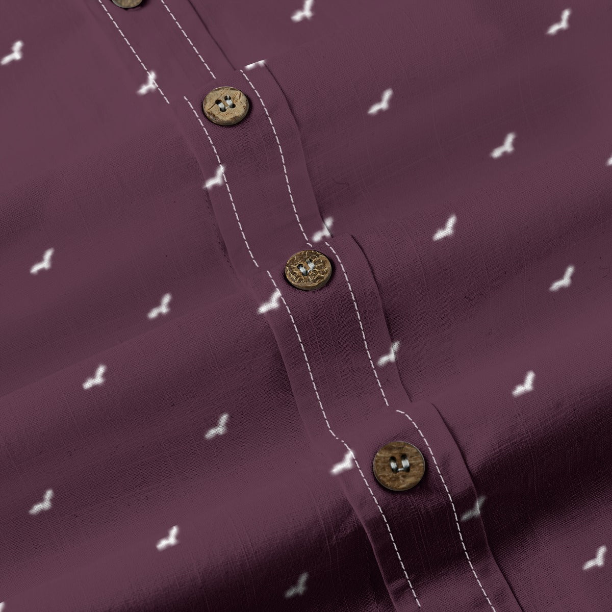 Kids' Cotton Button-Up Shirt