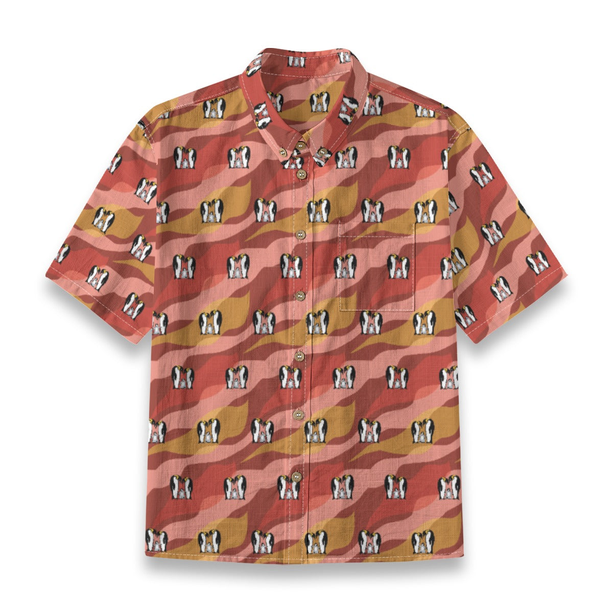 Kids' Cotton Button-Up Shirt