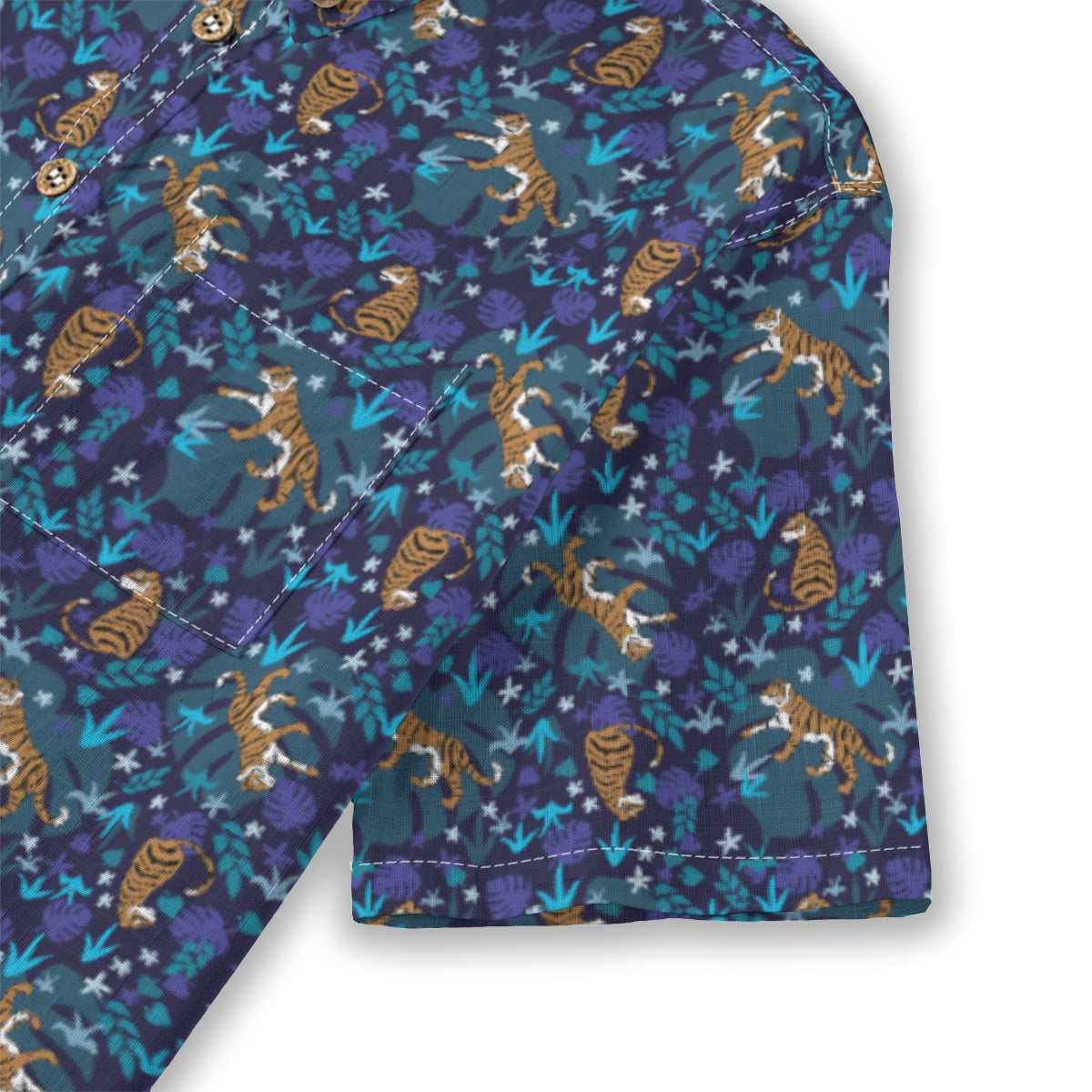 Kids' Cotton Button-Up Shirt