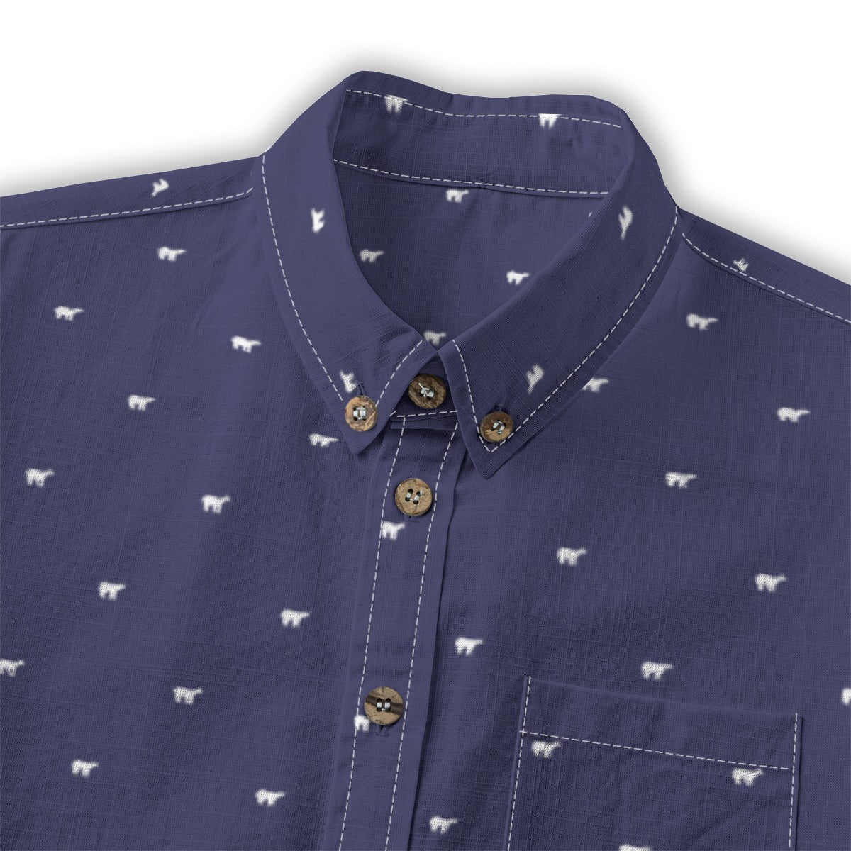 Kids' Cotton Button-Up Shirt
