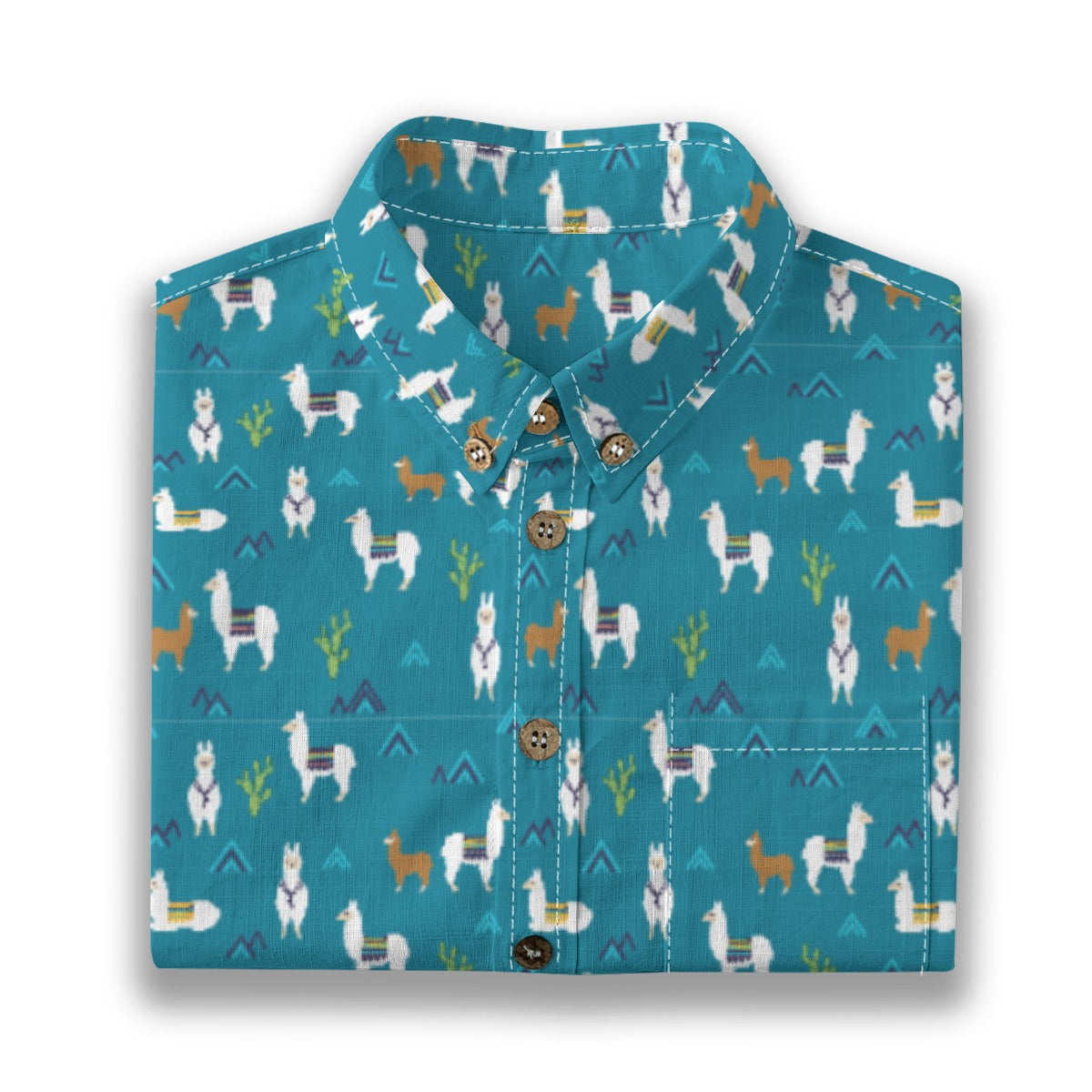 Kids' Cotton Button-Up Shirt