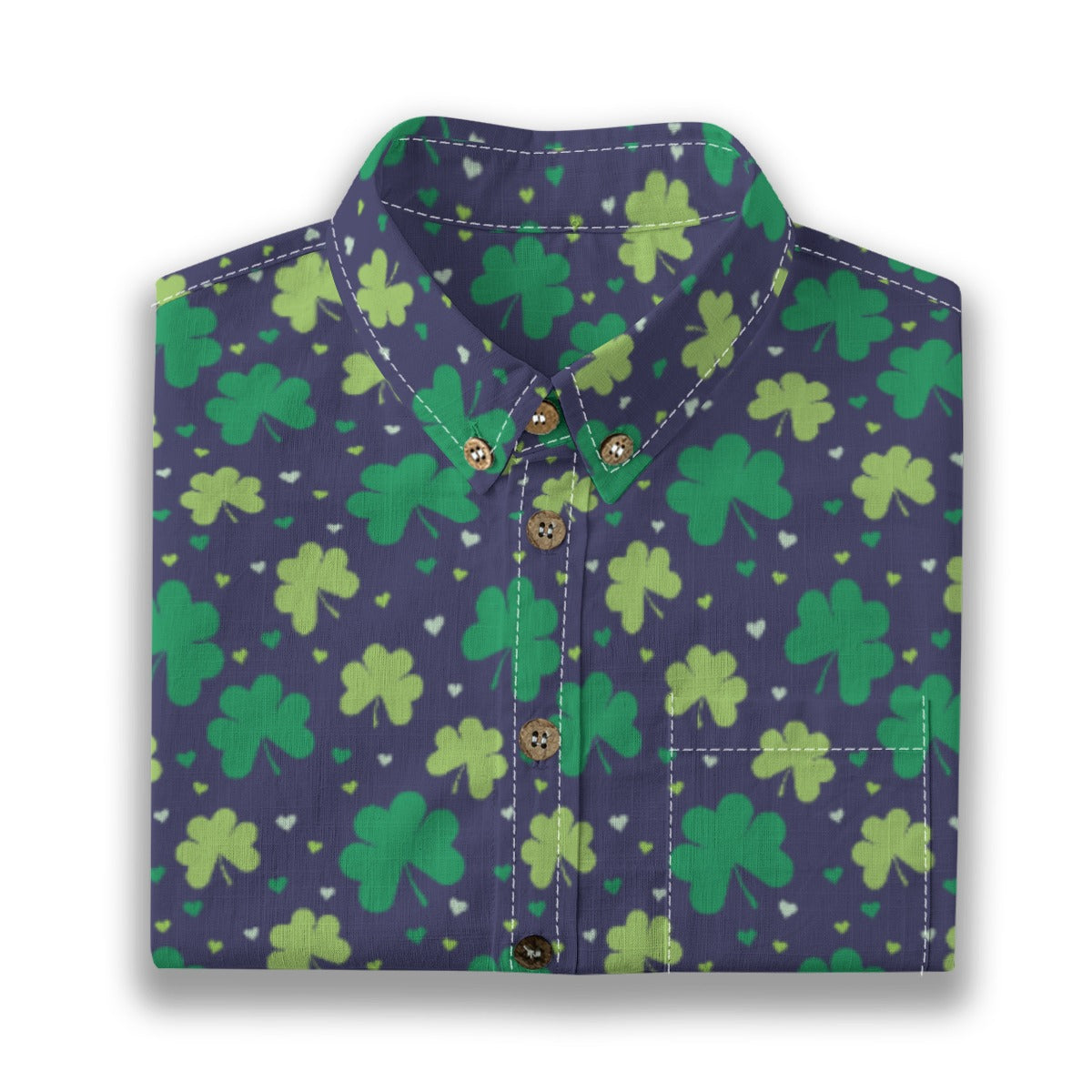 Kids' Cotton Button-Up Shirt