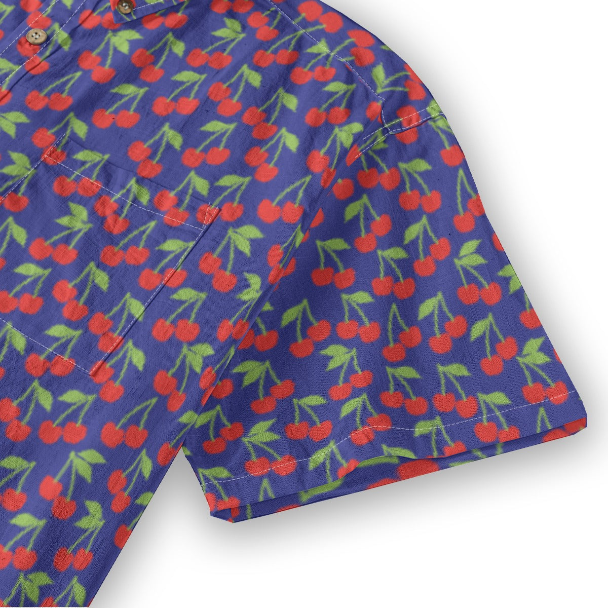Men's Cotton Button-Up Shirt