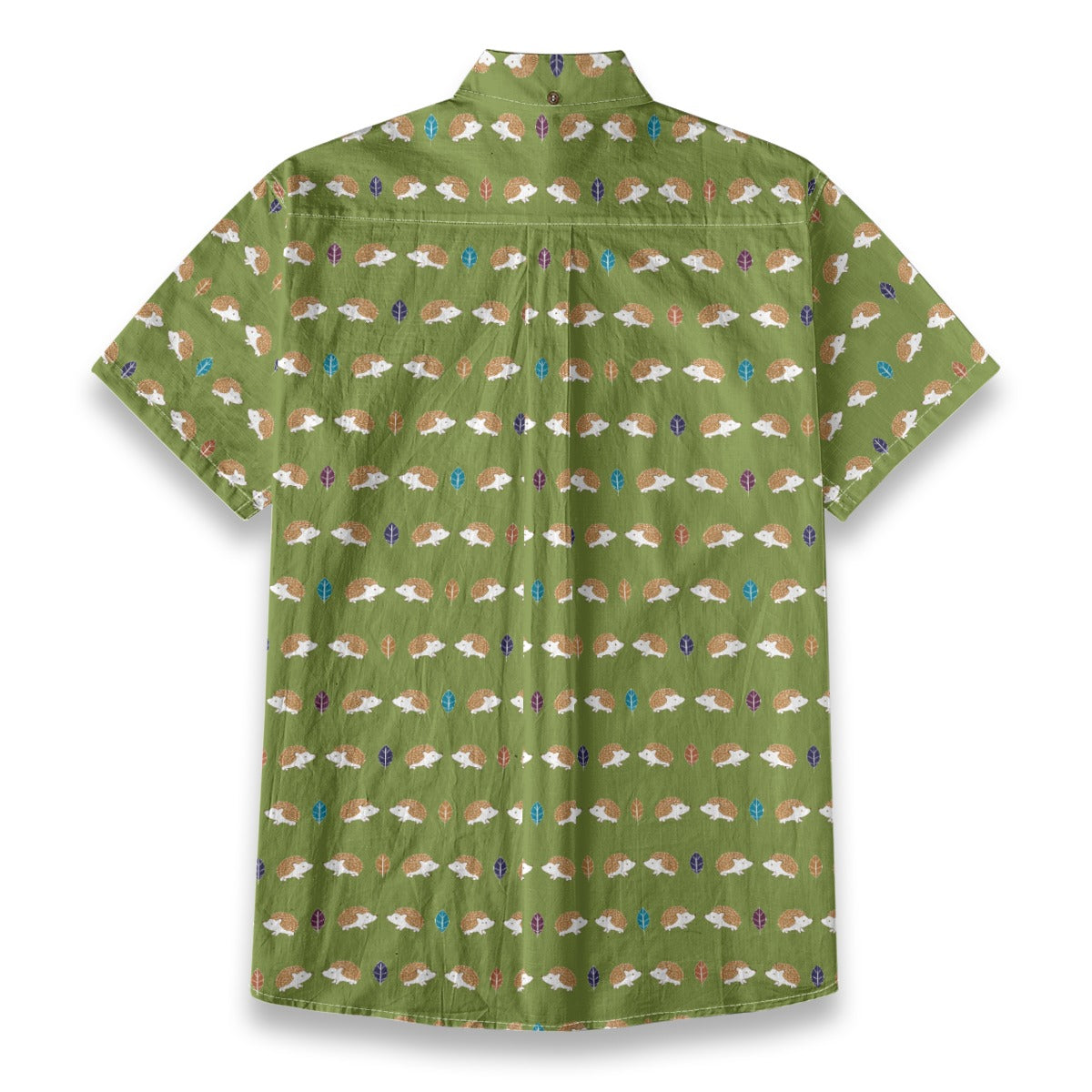 Men's Cotton Button-Up Shirt