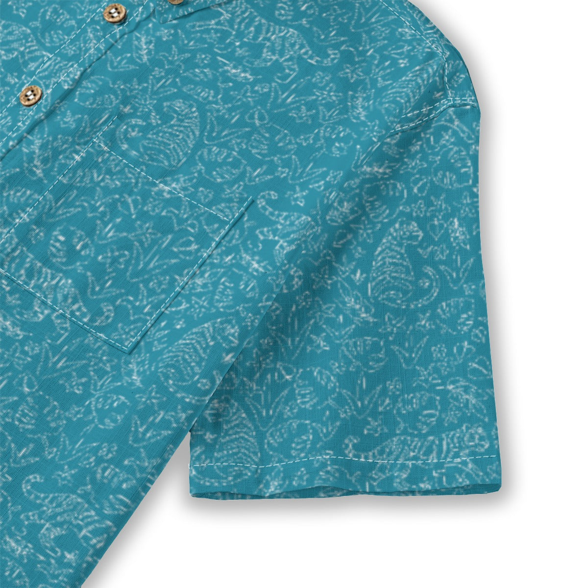 Kids' Cotton Button-Up Shirt