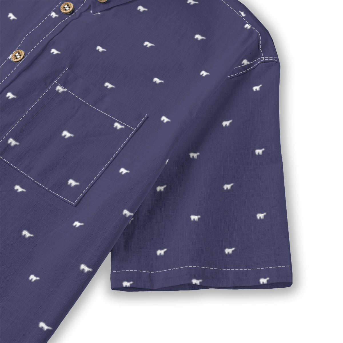 Kids' Cotton Button-Up Shirt