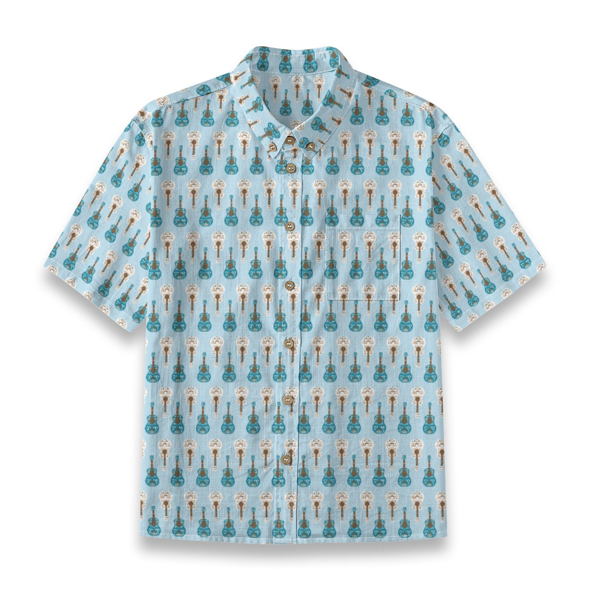 Kids' Cotton Button-Up Shirt