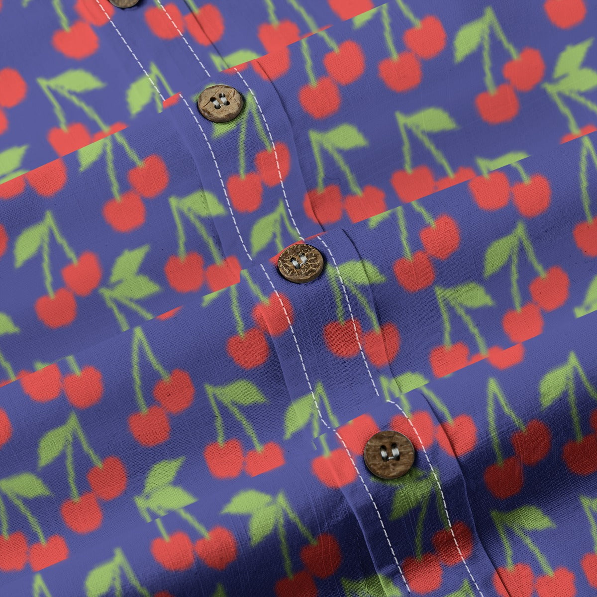 Kids' Cotton Button-Up Shirt