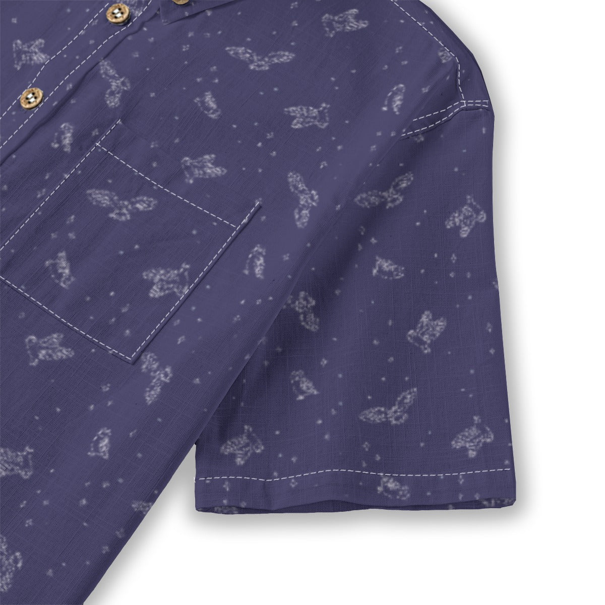 Kids' Cotton Button-Up Shirt