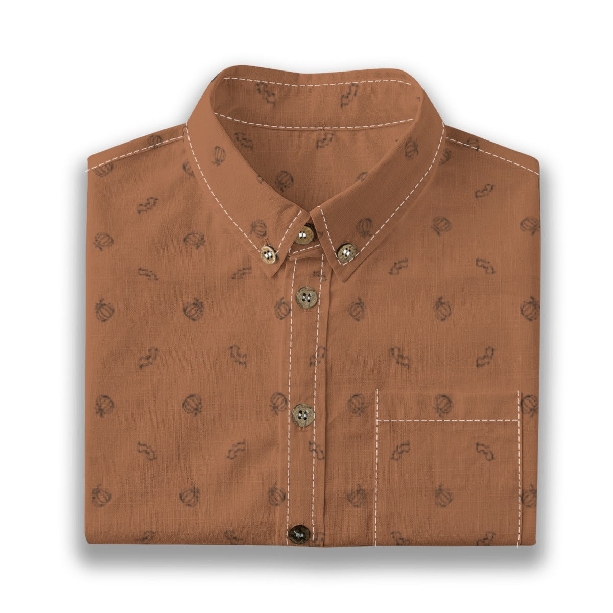 Kids' Cotton Button-Up Shirt
