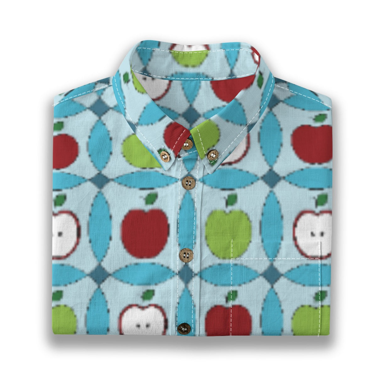 Kids' Cotton Button-Up Shirt