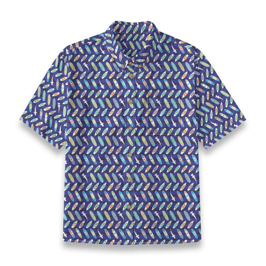 Kids' Cotton Button-Up Shirt