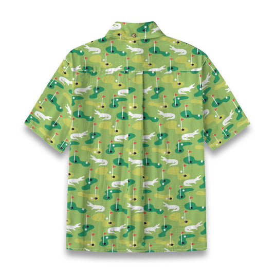 Kids' Cotton Button-Up Shirt