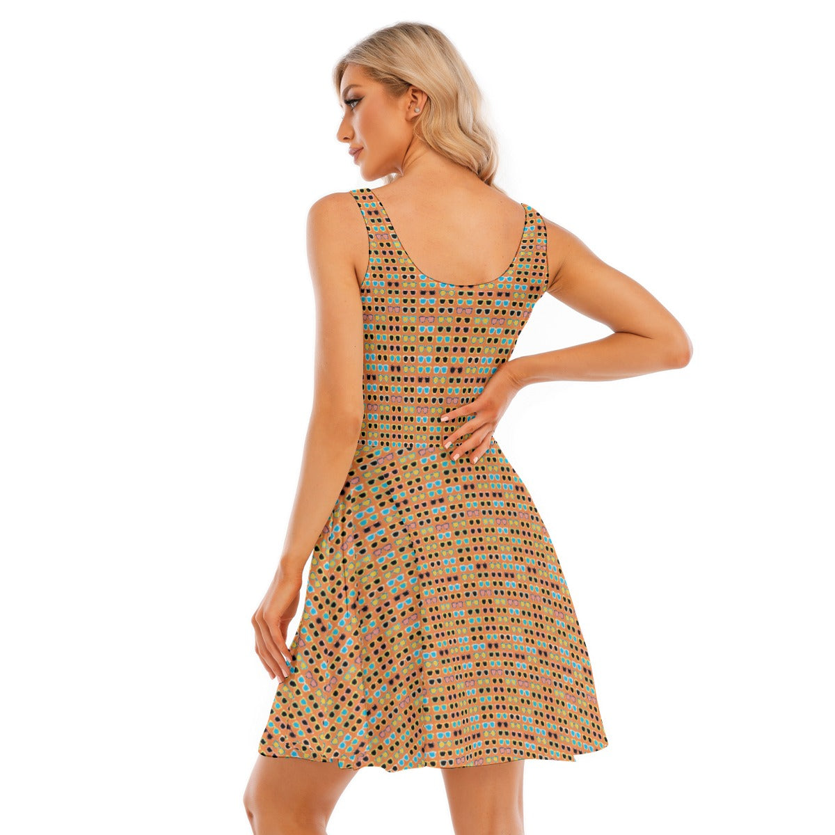 Women's Sleeveless Twirl Dress