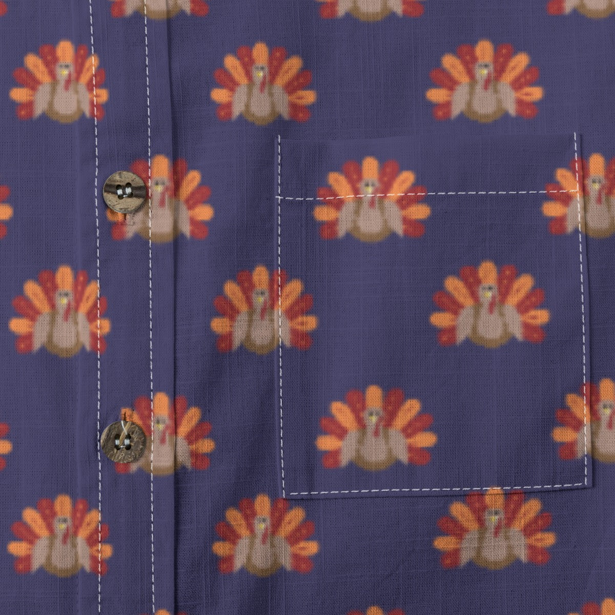 Kids' Cotton Button-Up Shirt