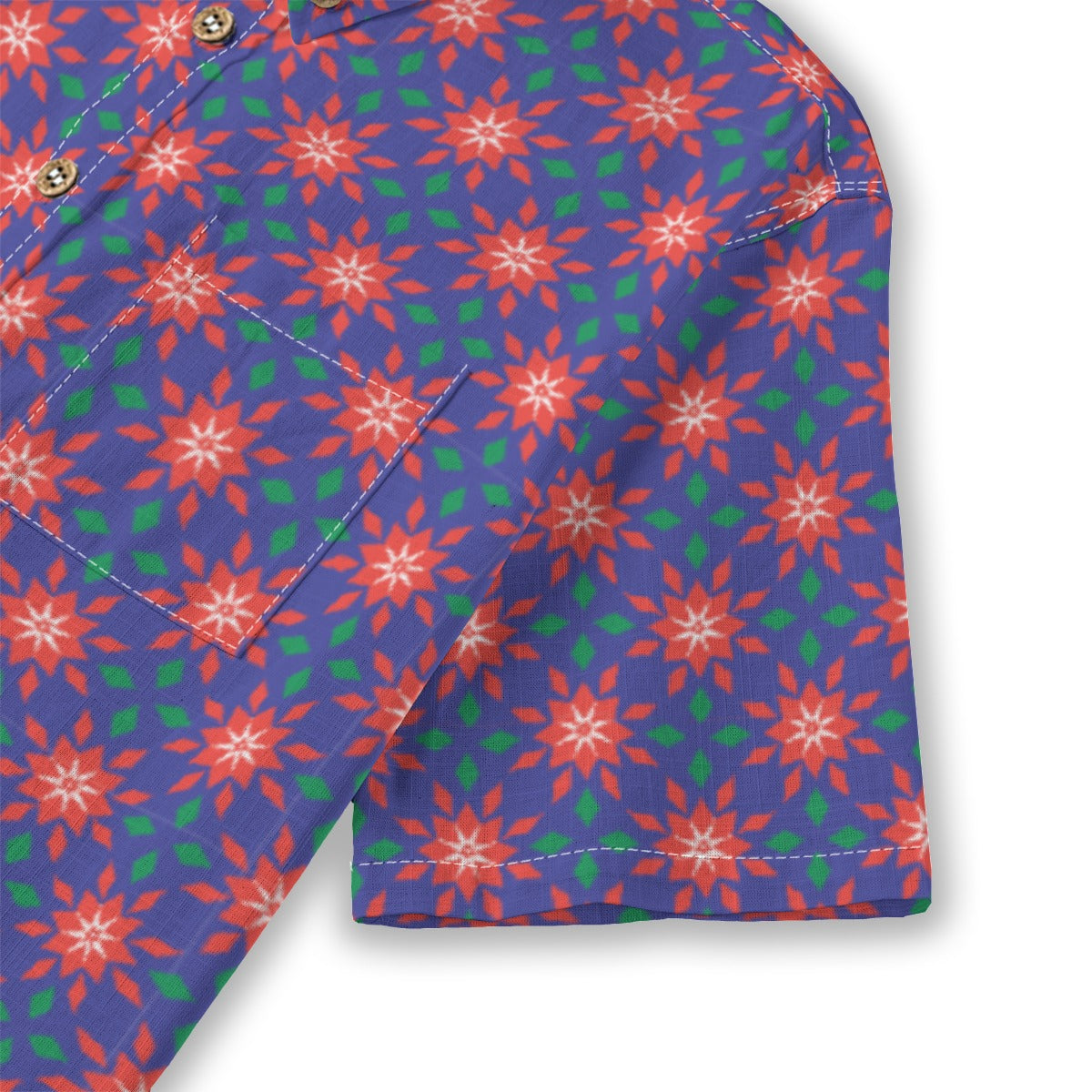 Kids' Cotton Button-Up Shirt