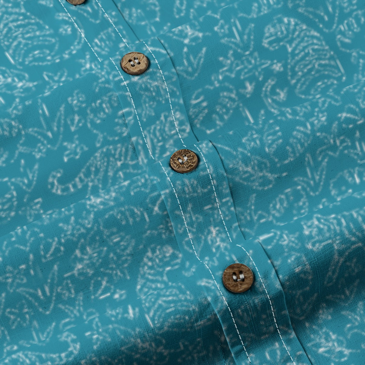 Kids' Cotton Button-Up Shirt