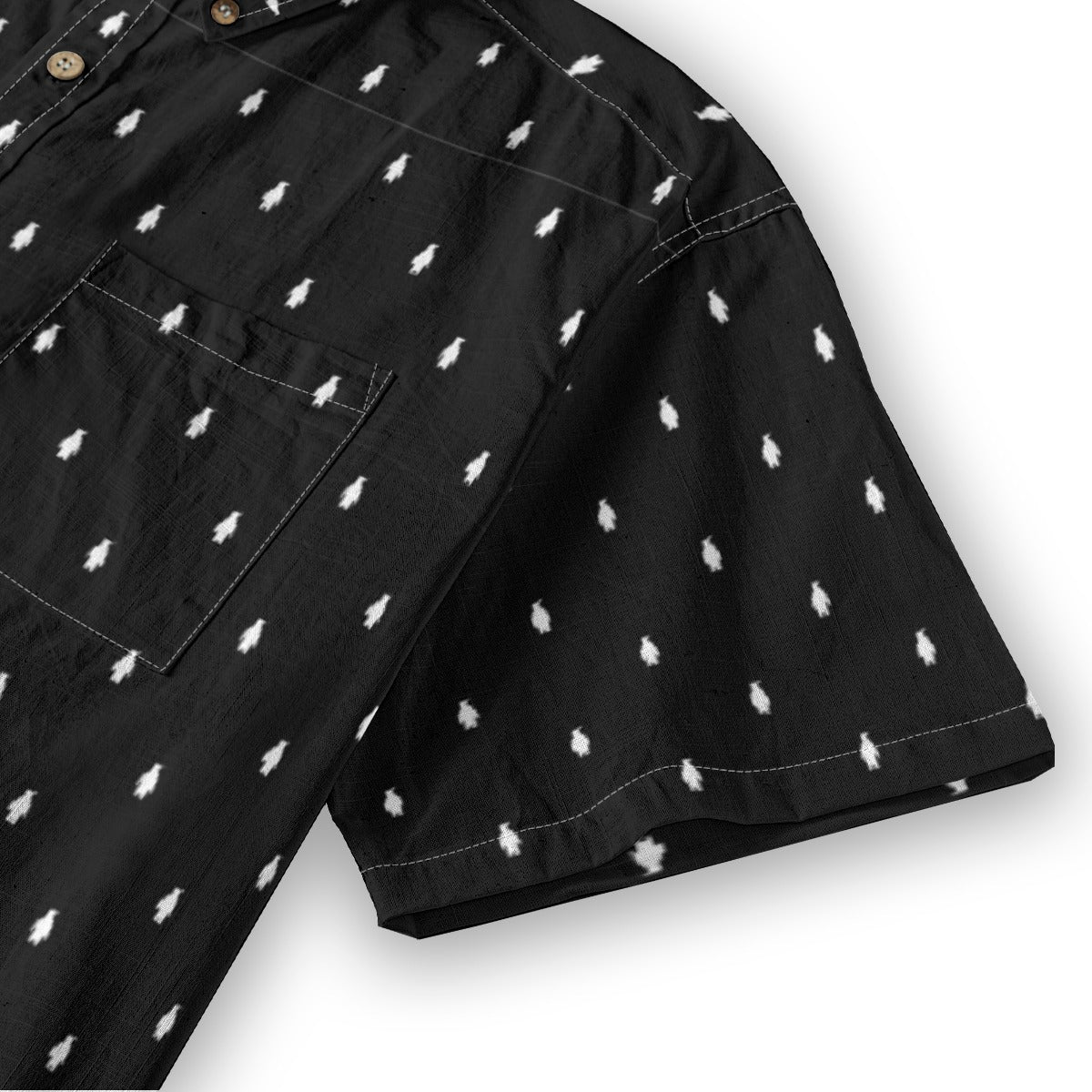 Men's Cotton Button-Up Shirt