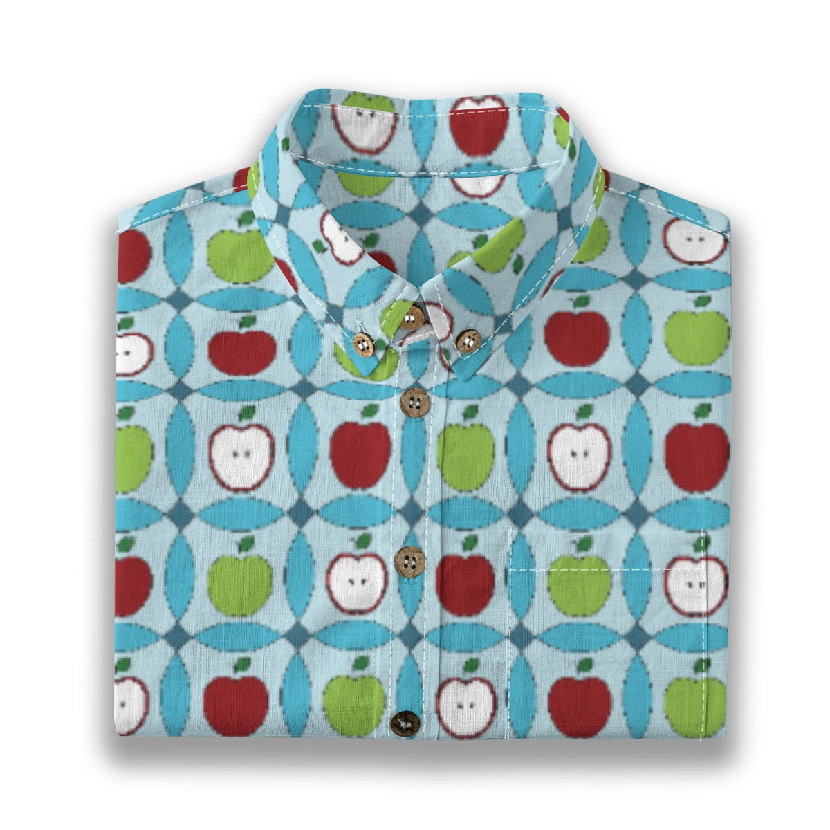 Kids' Cotton Button-Up Shirt