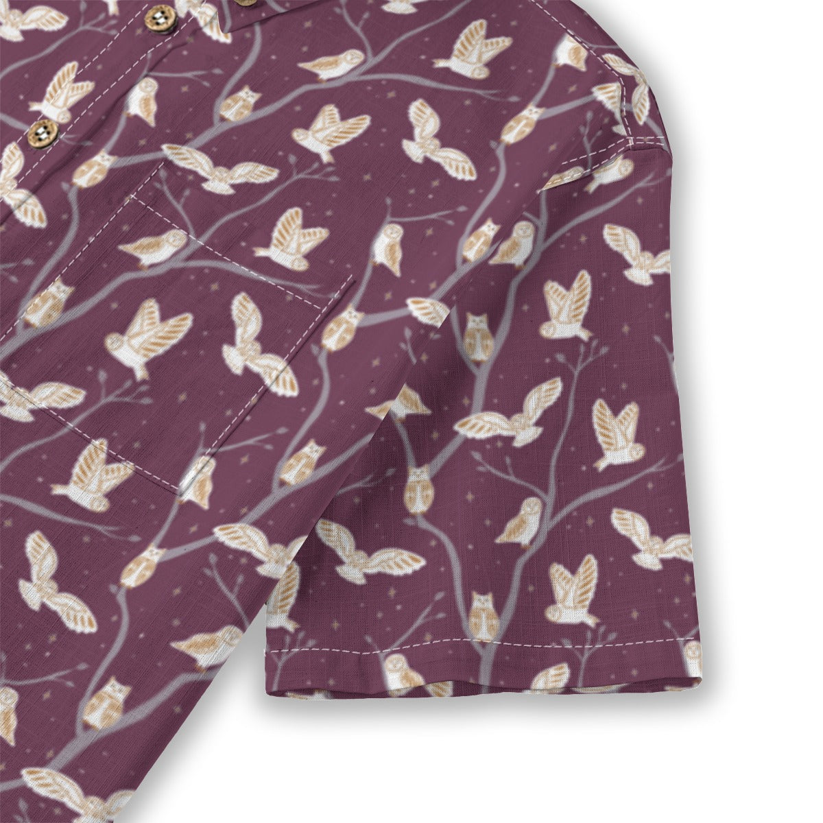 Kids' Cotton Button-Up Shirt