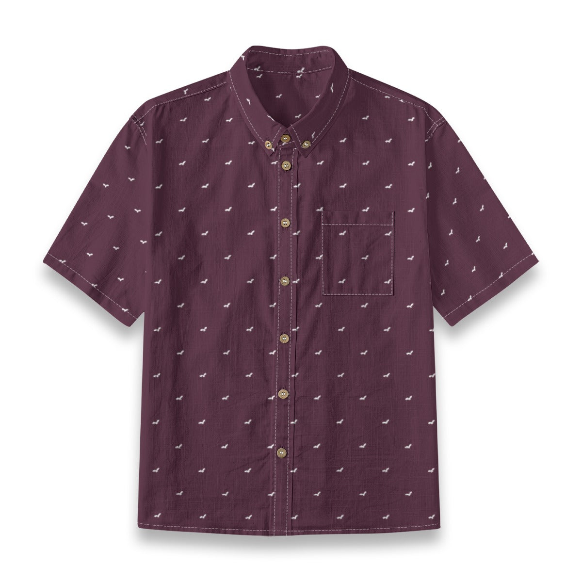 Kids' Cotton Button-Up Shirt